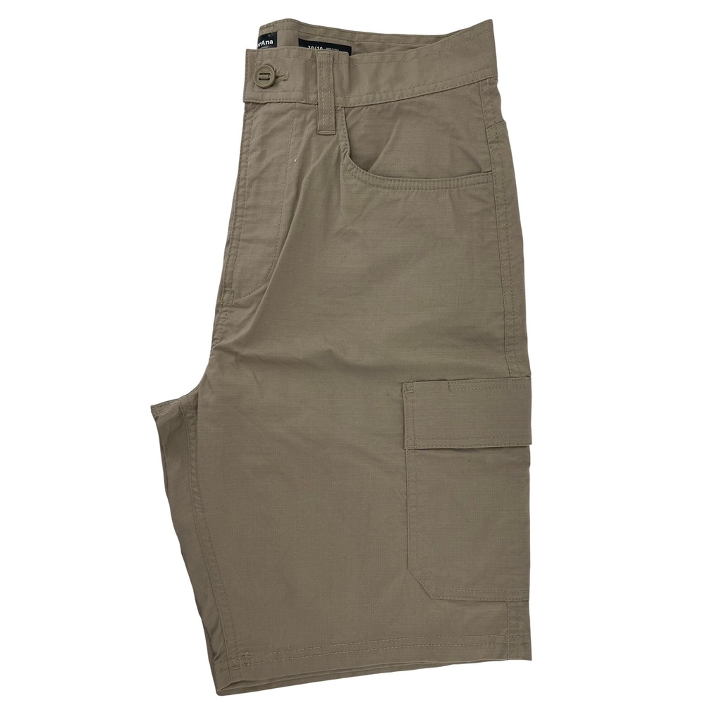 Prana Zion‎ Cargo Shorts 30 Khaki Tan Ripstop Hiking Outdoor Standard Fit 10"